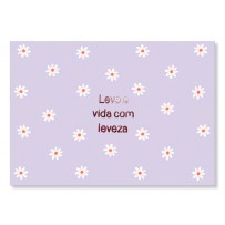 Cartão Essencial Margaridas lilás